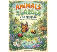 My Garden Bugs Coloring Book for Toddlers and Kids: 50 Big Simple Insect Coloring Pages for Preschoolers Ages 3-8 | Learn Garden Bugs with Fun Color (Animal Friends)