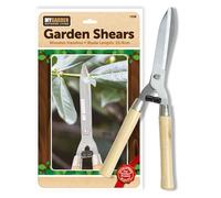 My Garden Hedge Shear with Comfortable Wooden Non Slip Handle & Carbon Steel Blade Heavy Duty Garden Scissor Ideal for Cutting Trimming Shearing Gardening Tool for Shrubs Bushes Bonsai Tree