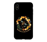 My Garden Is A Hive Of Activity Bee Beekeeping Floral Case for iPhone XS Max