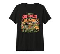My Garden is Calling and I Must Go Flower Gardener Premium T-Shirt