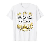 My Garden is My VIP Section Gardner Gardening Plant Lover T-Shirt