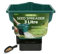 My Garden Outdoor Living My Garden Seed Spreader 3L with Spatula - Handheld Seed Dispenser - Durable & Lightweight Evenly Grass Seed Spreader
