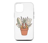 My Garden Soul: Hand-Drawn Tools Bouquet Botanical Art Case for iPhone 12/12 Pro