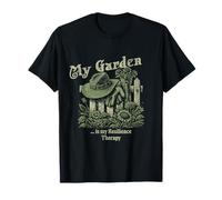 My Garden with Plants is My Resilience Therapy T-Shirt