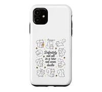 My Geese Are Never In A Row Funny Mental Health Humor Case for iPhone 11