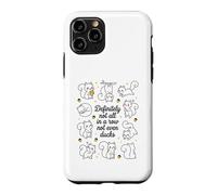 My Geese Are Never In A Row Funny Mental Health Humor Case for iPhone 11 Pro