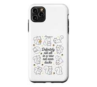 My Geese Are Never In A Row Funny Mental Health Humor Case for iPhone 11 Pro Max