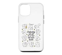 My Geese Are Never In A Row Funny Mental Health Humor Case for iPhone 12/12 Pro