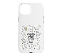 My Geese Are Never In A Row Funny Mental Health Humor Case for iPhone 15 Plus