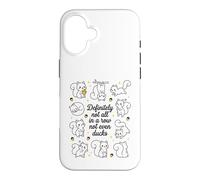 My Geese Are Never In A Row Funny Mental Health Humor Case for iPhone 16