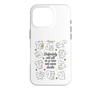 My Geese Are Never In A Row Funny Mental Health Humor Case for iPhone 16 Pro