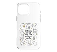 My Geese Are Never In A Row Funny Mental Health Humor Case for iPhone 16 Pro Max