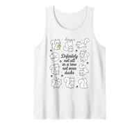 My Geese are Never in A Row Funny Mental Health Humor Tank Top
