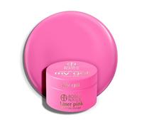 My Gel Laser Pink 15 ml Colour Gel Neon Pink Builder Gel UV/LED for Nails Nail Modelling Self-Smoothing Builder Gel Extension Refill Nail Design Studio Quality Nail Gel
