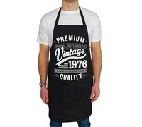My Generation Gifts 1976 Premium Vintage Year - Aged To Perfection - 50th Birthday Gift | Present for Men Apron