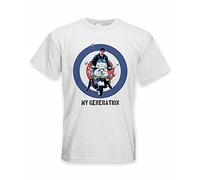 My Generation Mod Scooter Men's T-Shirt - Jam Fashion Quadrophenia White
