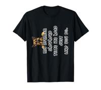 My German Shepherd Tilts His Head German Shepherd Gifts T-Shirt