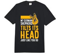 My German Shepherd Tilts Its Head Just Like You Do Comfort Colors Adult Heavyweight T-Shirt