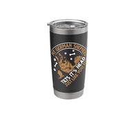 My German Shepherd Tilts Its Head Just Like You Do Stainless Steel Insulated Tumbler