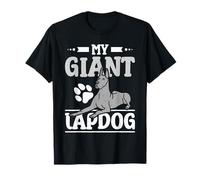 My Giant Lapdog Great Dane Lover Gentle Giant Dog T-Shirt