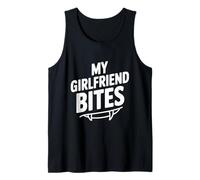My Girlfriend Bites Funny Vampire Lover Tank Top