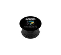My Girlfriend Is Bahamian Nothing Scares Me - Bahamas Heart PopSockets Adhesive PopGrip