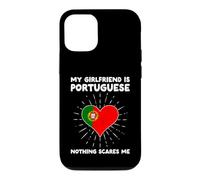 My Girlfriend Is Portuguese Nothing Scares Me Portugal Heart Case for iPhone 12/12 Pro