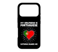 My Girlfriend Is Portuguese Nothing Scares Me Portugal Heart Case for iPhone 17 Pro
