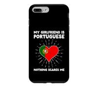 My Girlfriend Is Portuguese Nothing Scares Me Portugal Heart Case for iPhone 7 Plus/8 Plus
