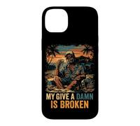 My Give a Damn Is Broken Carefree Humor Case for iPhone 14 Plus