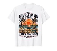My Give A Damn is Broken Retirement Humor T-Shirt