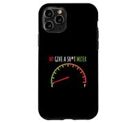 My Give a Sht Meter is Empty shirt funny Sarcastic Saying Case for iPhone 11 Pro