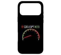 My Give a Sht Meter is Empty shirt funny Sarcastic Saying Case for iPhone 17 Pro Max