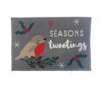 My Glamorous Place Washable Doormat (Grey Seasons Tweetings)