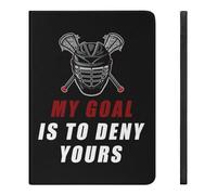 MY GOAL IS TO DENY YOURS LACROSSE Case Compatible for IPAD Air4/Air5 （10.9in） Tablet Cases Cover with Pencil Holder Auto Wake/Sleep