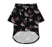 MY GOAL IS TO DENY YOURS LACROSSE Hawaii Shirt Print Dog Clothes T-Shirt Beach for Puppy Cat 3XL