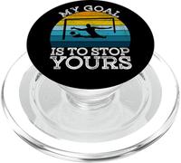 My Goal Is To Stop Yours - Water Polo Goalie Goal Net Keeper PopSockets PopGrip for MagSafe