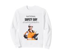 My Goal Stay Safe | Safety First | National Safety Day Gift Sweatshirt