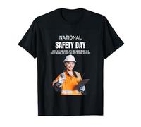 My Goal Stay Safe | Safety First | National Safety Day Gift T-Shirt