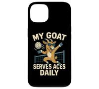 My Goat Serves Aces Funny Volleyball Design Case for iPhone 13