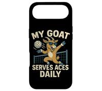 My Goat Serves Aces Funny Volleyball Design Case for iPhone Air
