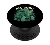 My Goat Serves Aces Funny Volleyball Design PopSockets Adhesive PopGrip