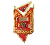 My God Gift Shree Hanuman Chola with Silver Bark Sindoor,Janau, Chameli Oil with Flag for Home/Temple/Festive Occassions