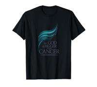 My God is Bigger Than Cancer Abstract Spiritual Strength T-Shirt