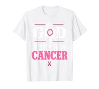 My God is Bigger Than Cancer Breast Cancer Awareness Value Graphic T-Shirt