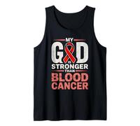 My God is Stronger Than Blood Cancer Religious Tank Top