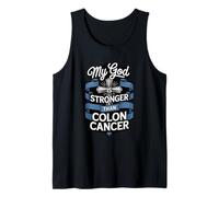 My God is Stronger Than Colon Cancer Tank Top
