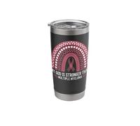 My God is Stronger Than Multiple Myeloma Stainless Steel Insulated Tumbler