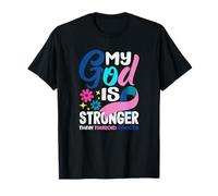 My God is Stronger Than Thyroid Cancer T-Shirt