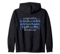 My God Waymaker Miracle Light In The Darkness Christian Zip Hoodie